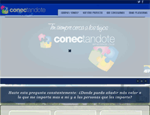 Tablet Screenshot of conectandote.com